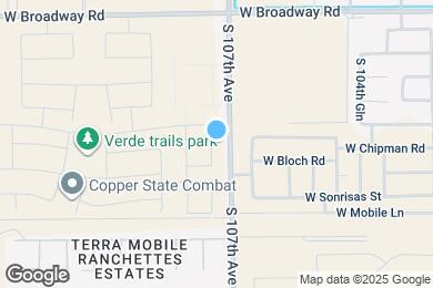 Map image of the property - 4811 S 107th Dr