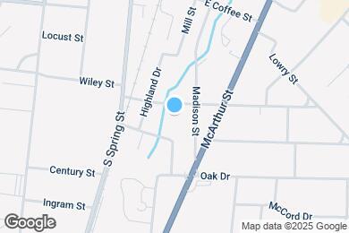 Map image of the property - 114 Parks St