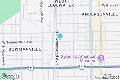 Map image of the property - 1750 W Summerdale Ave