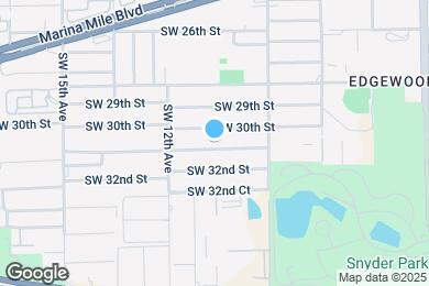 Map image of the property - 1061 SW 31st St