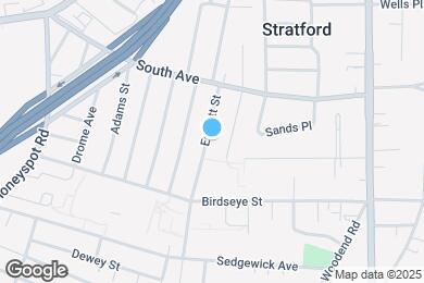 Map image of the property - 115 Everett St