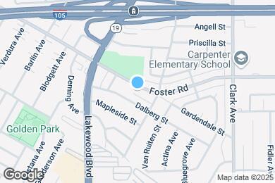 Map image of the property - 9090 Gardendale St