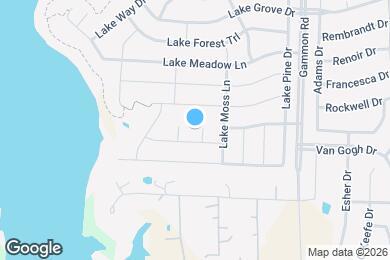 Map image of the property - 2008 Lake Harvest Cir