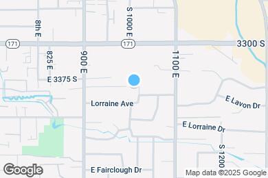 Map image of the property - 3396 S Lorraine Cir
