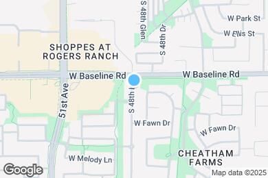 Map image of the property - 7617 S 48th Ln