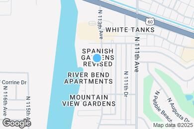 Map image of the property - 12828 N 113th Ave