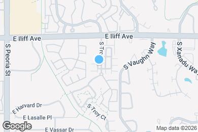 Map image of the property - 2392 S Scranton St