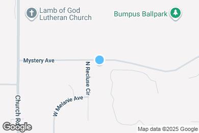 Map image of the property - 1101 N Recluse Cir