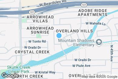 Map image of the property - 19806 N 48th Dr