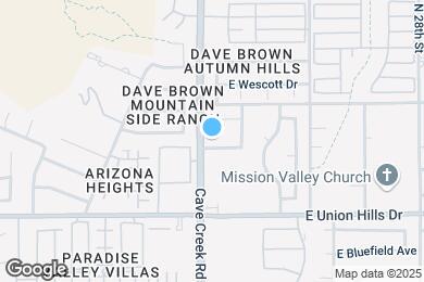 Map image of the property - 2408 E Rosemonte Dr