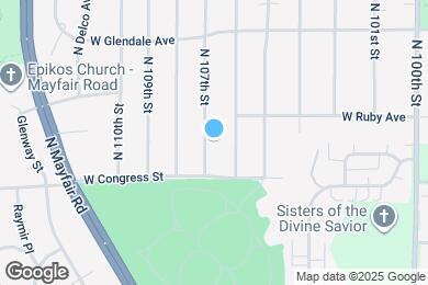 Map image of the property - 4454 N 107th St