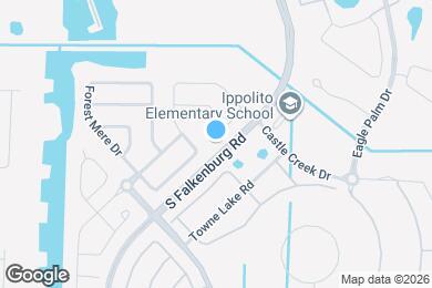 Map image of the property - 7612 Forest Mere Dr