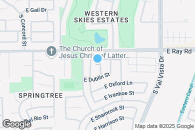Map image of the property - 1668 S Quartz St