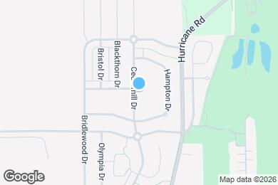 Map image of the property - 2293 Cedarmill Dr