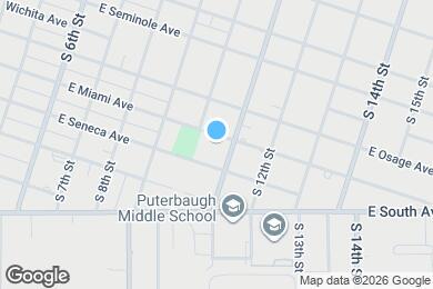 Map image of the property - 1010 E Miami Ave