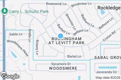 Map image of the property - 971 Beechfern Ln