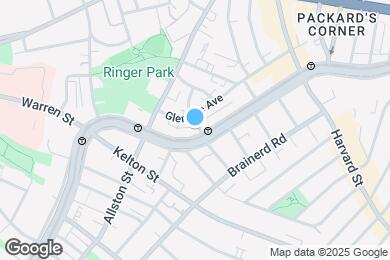 Map image of the property - 1325 Commonwealth Ave