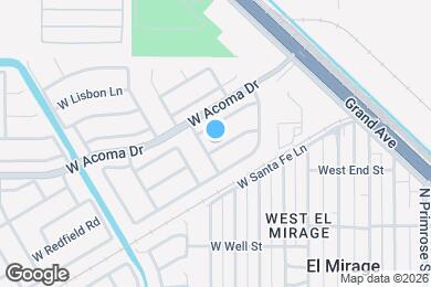 Map image of the property - 12470 W Redfield Rd