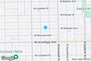 Map image of the property - 3517 W Dickens Ave