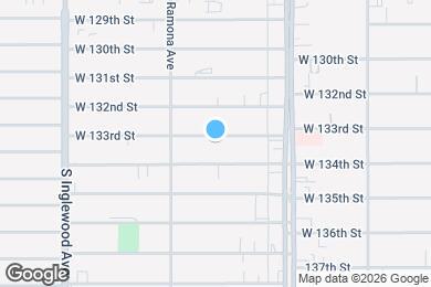 Map image of the property - 4524 W 133rd St
