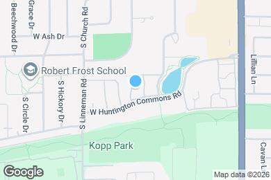 Map image of the property - 1311 S Sir Galahad Ln