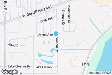 Map image of the property - 705 Vincent Dr