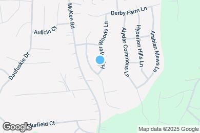 Map image of the property - 13409 Highflyer Woods Ln