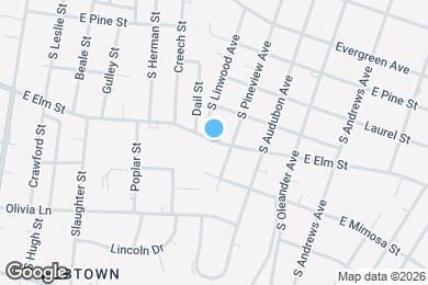 Map image of the property - 1102 E Elm St