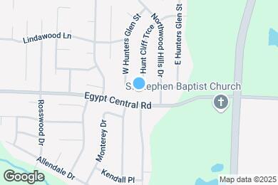 Map image of the property - 4809 S Hunters Glen St