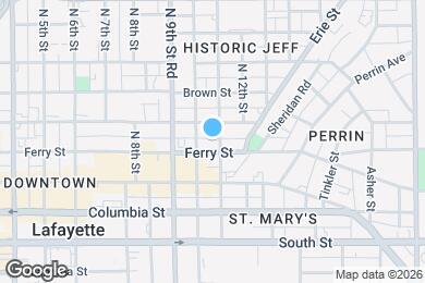 Map image of the property - 308 N 11th St