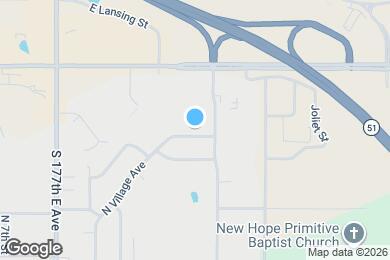 Map image of the property - 1216 E Hartford St