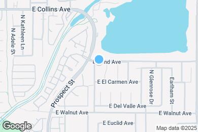 Map image of the property - 3704 E Bond Ave