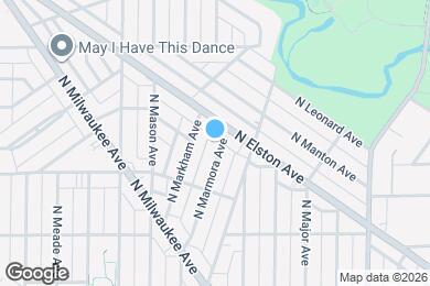 Map image of the property - 5844 N Marmora Ave