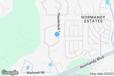Map image of the property - 9311 Thunderbolt Dr