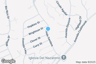 Map image of the property - 1175 Avenida Gandara