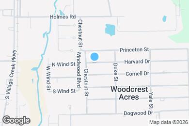 Map image of the property - 8445 Harvard Dr