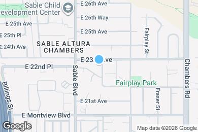Map image of the property - 2273 Eagle St
