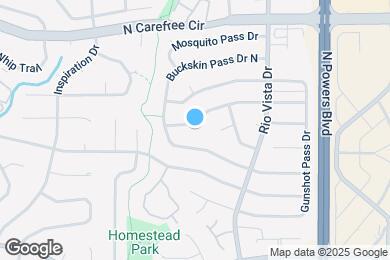 Map image of the property - 5485 Trout Creek Pass Dr