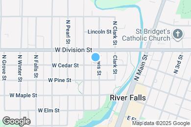 Map image of the property - 401 Lewis St