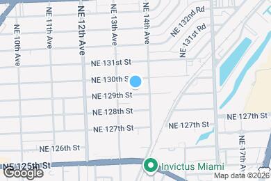 Map image of the property - 1355 NE 129th St