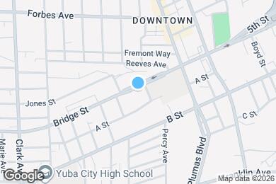 Map image of the property - 602 Bridge St