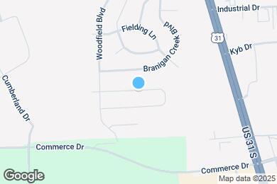 Map image of the property - 1187 N Aberdeen Dr