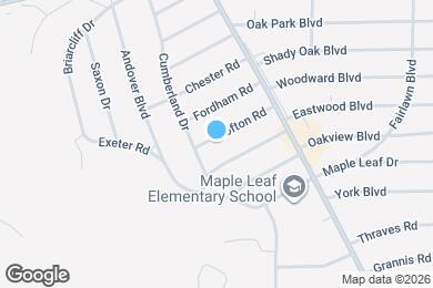 Map image of the property - 11606 Crofton Rd