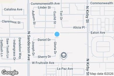 Map image of the property - 1066 Gloria Dr