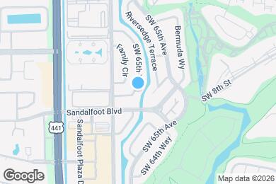 Map image of the property - 22816 SW 65th Way