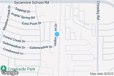 Map image of the property - 7657 Hollow Point Dr
