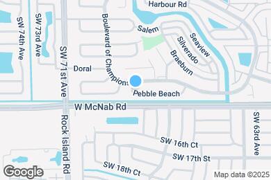 Map image of the property - 6621 Pebble Beach