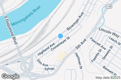 Map image of the property - 2406 Highland Ave