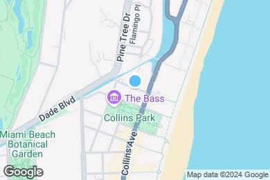 Map image of the property - The Anamar at Collins Park