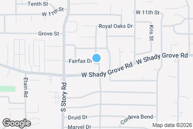 Map image of the property - 2202 Fairfax Dr